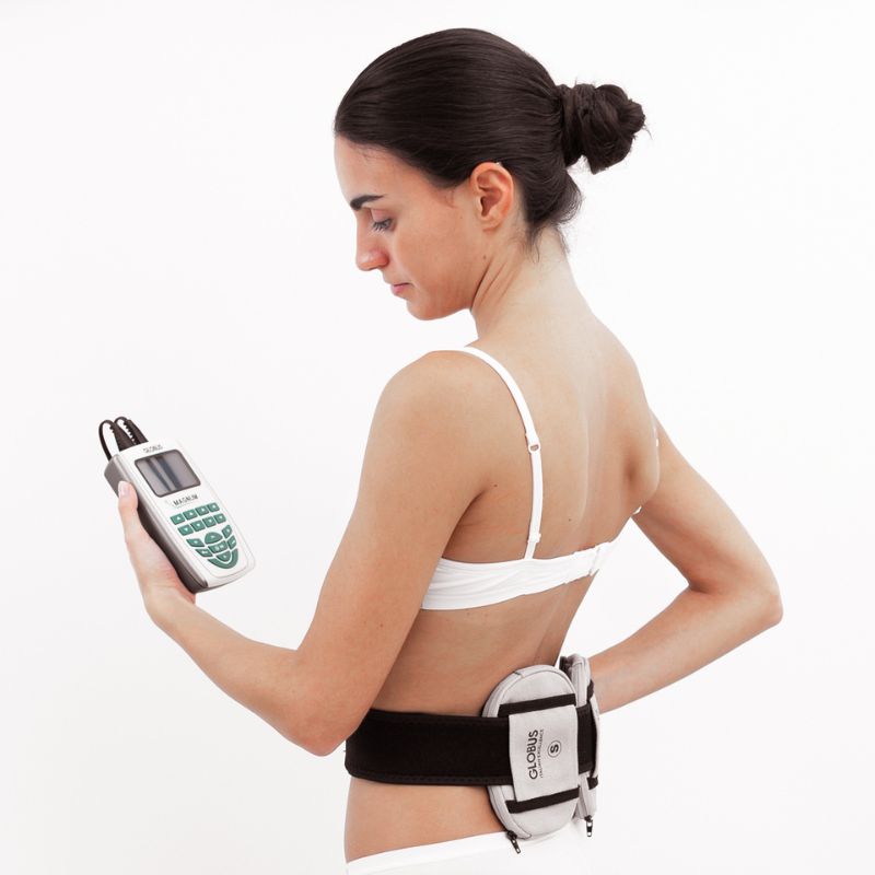 Magnetoterapia Globus Magnum 2500 en uso